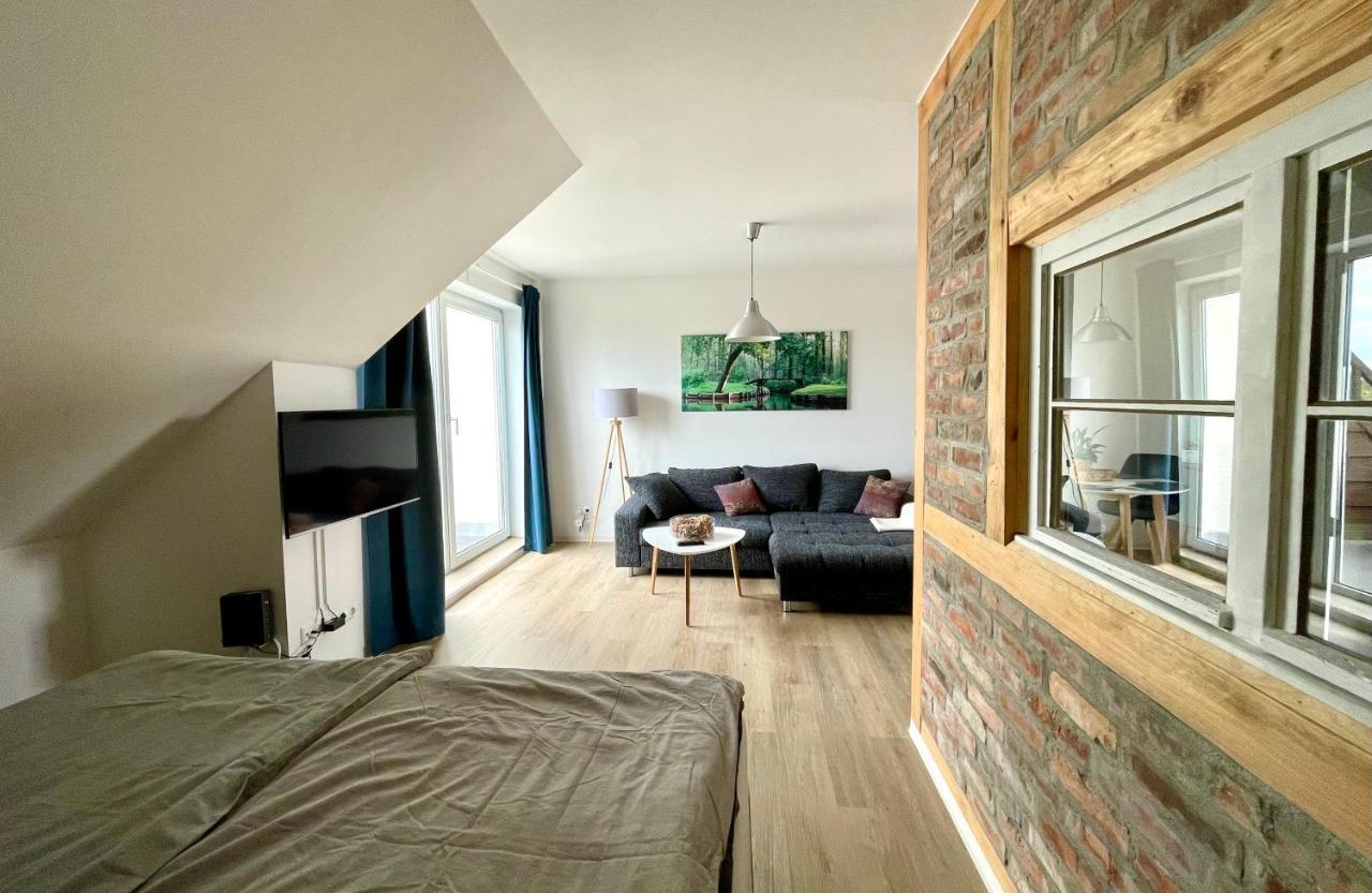 Modernes Appartment Mit Sauna Nahe Burg Im Spreewald 韦茨乔 外观 照片